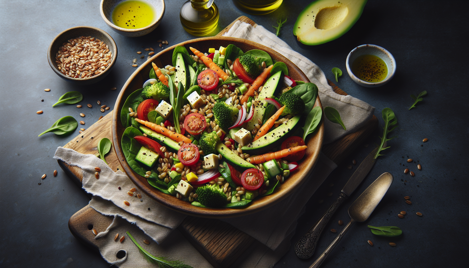 insalata di farro fredda